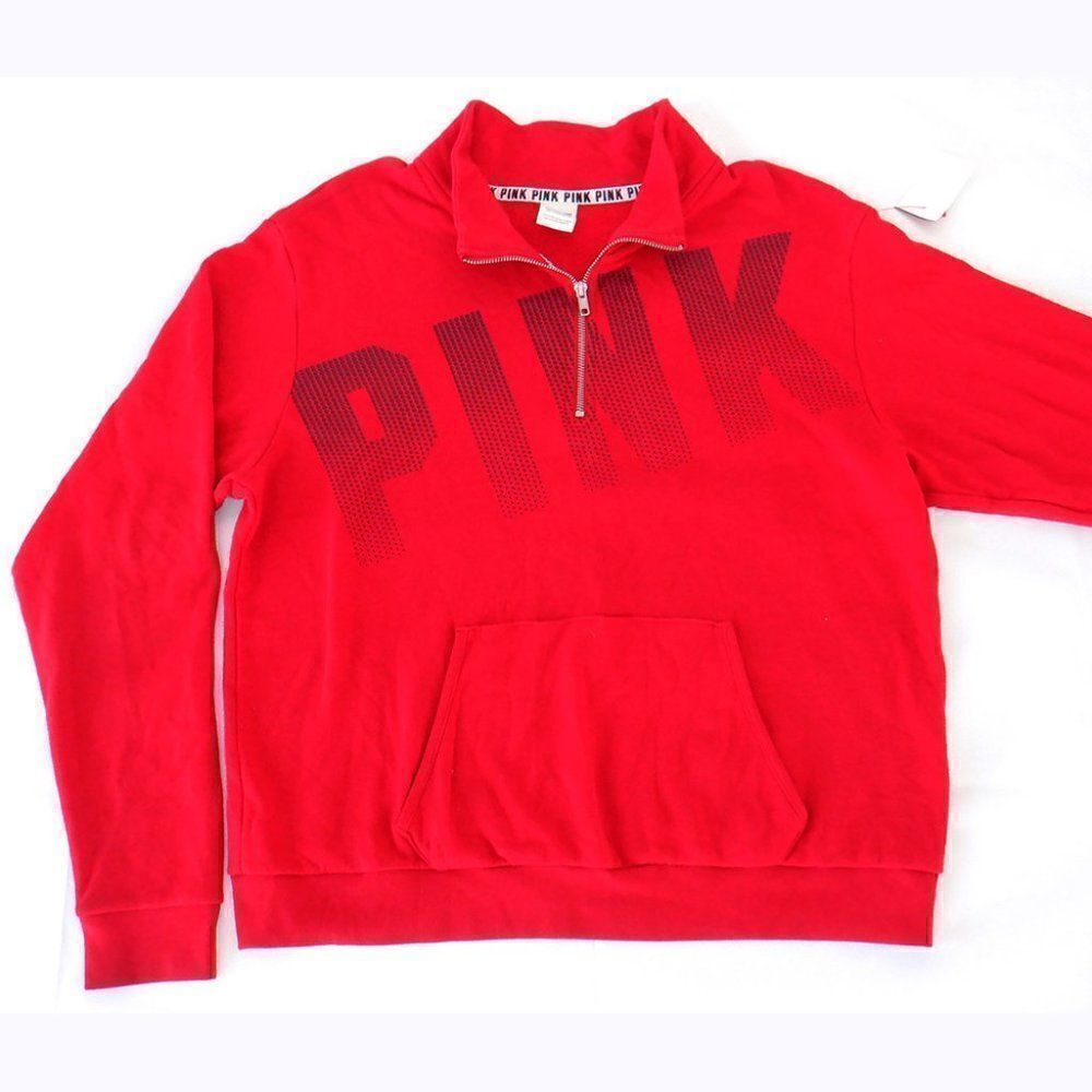 Victoria Secrets Pink red pullover
